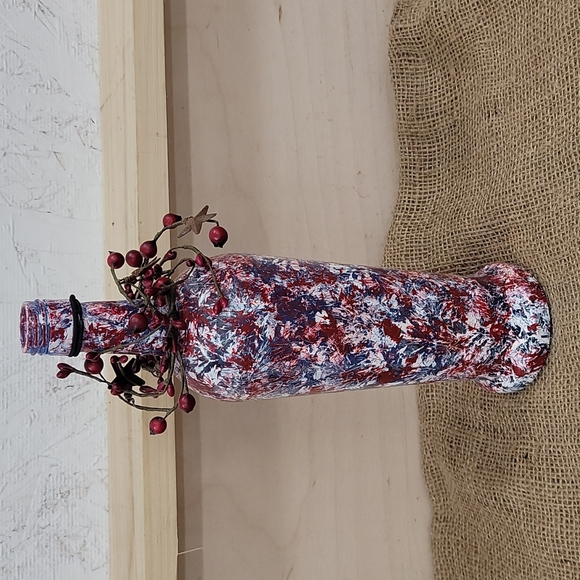 Decorative Wine Bottle with Horse - Picture 2 of 3